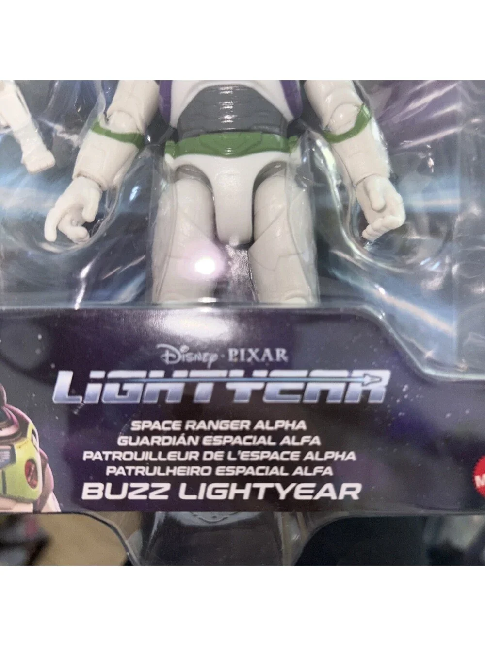 Disney Pixar 2022 Buzz Lightyear Movie Space Ranger Alpha Figure/Laser Blade